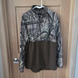 Camo and Brown Men's Shirt
